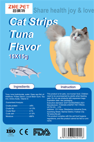 Cat Strips tuna flavor